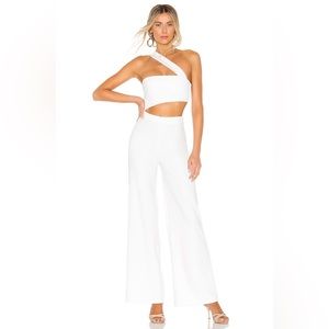 House of Harlow x Revolve White Jumpsuit